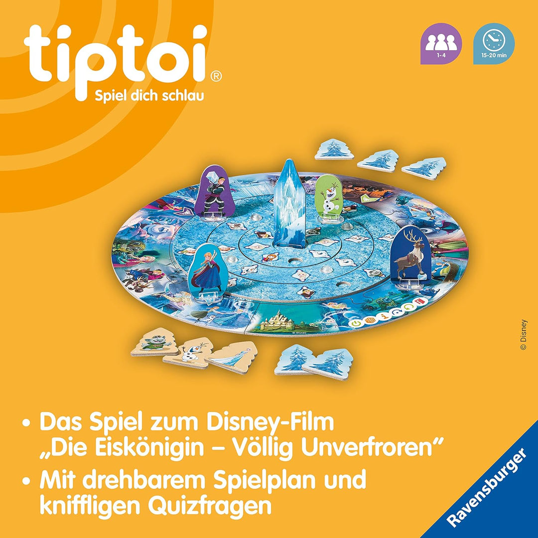 Ravensburger tiptoi Spiel 00116 - Disney Die Eiskönigin - Völlig Unverfroren: Das verdrehte Wettlauf