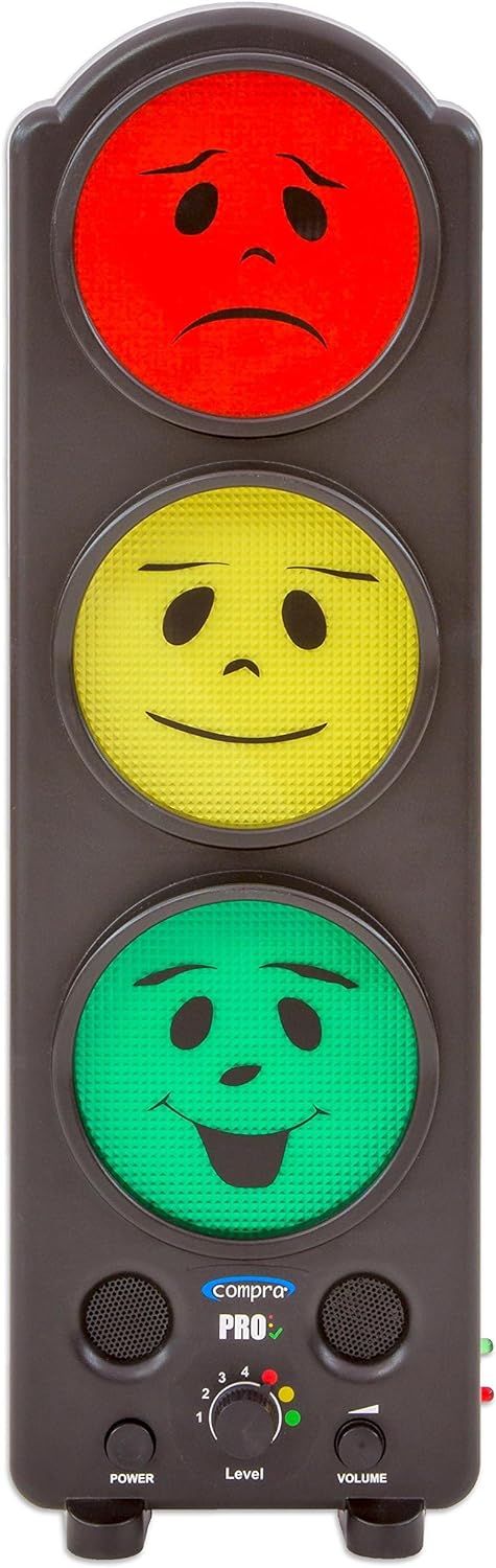 Compra - Lärm-Ampel PRO - Grundschule Bibliothek Lehrer-Bedarf Ampelsystem OneSize, OneSize