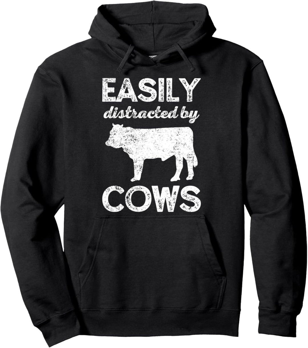 Kühe Molkerei Pullover Hoodie