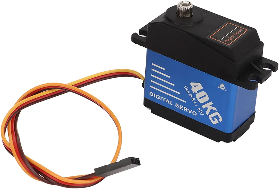 RiToEasysports 40KG Servo, 40KG High Torque RC Servo Wasserdichtes Digitalservo mit 25T Servoarm für