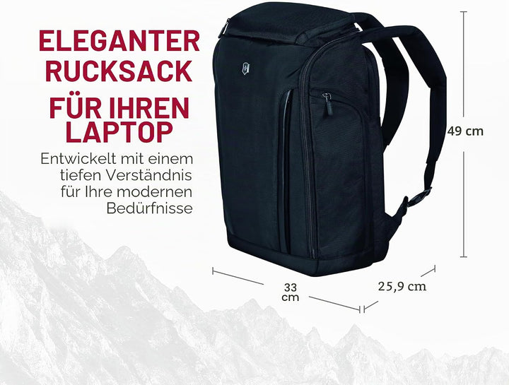 Victorinox Altmont Professional Fliptop Laptop-Rucksack, Backpack mit Laptopfach, Damen/Herren, 26 x