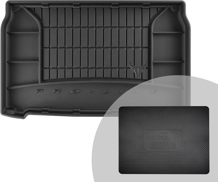 FROGUM ProLine 3D Gummimatte Exklusive Auto Kofferraummatte Kofferraumwanne für Opel Mokka B ab 2020