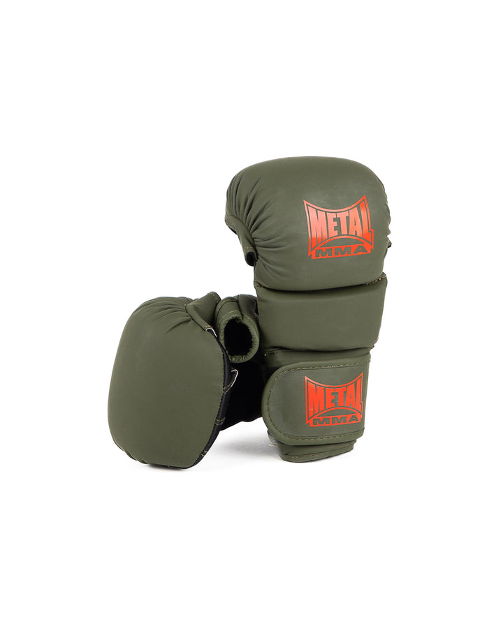 METAL BOXE MMA Sparring The Shell Handschuhe Khaki S, Khaki S