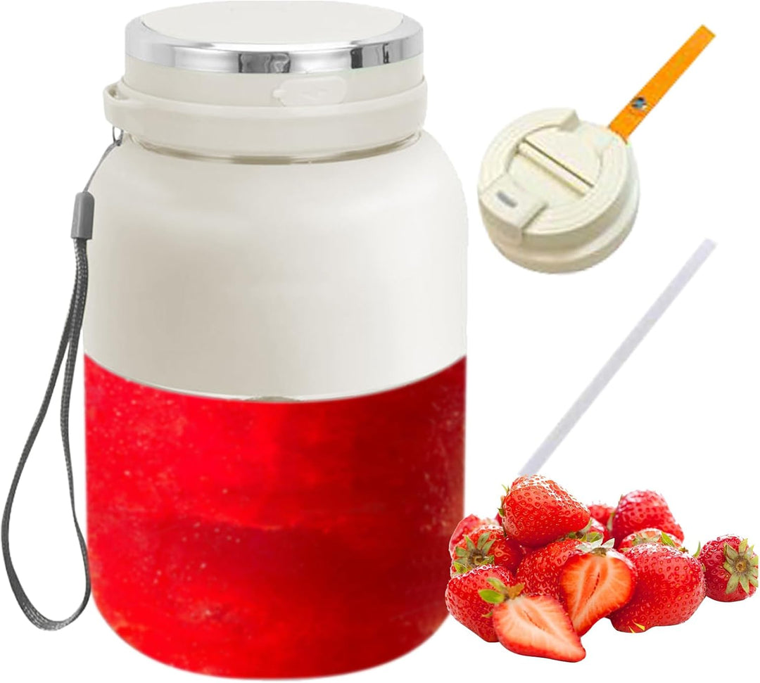 Renchey Tragbarer Mixer | Elektrischer Mixer für Smoothies - Dichter Behälter Für Eiszerung Mit Ausl