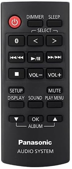 Panasonic SC-DM502-K Premium Stereoanlage mit DAB+ und Bluetooth-Verbindung, schwarz, Schwarz