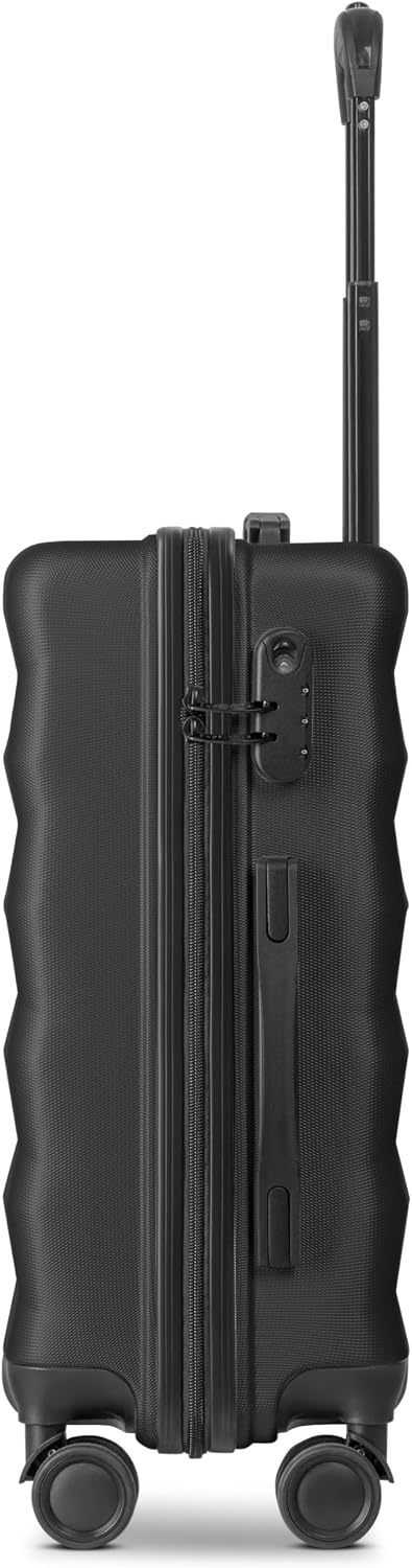 Smartbox Hartschalen Kabinen-Koffer für Damen &amp; Herren | Kleiner Trolley 38 x 22 x 55 cm aus hochwer