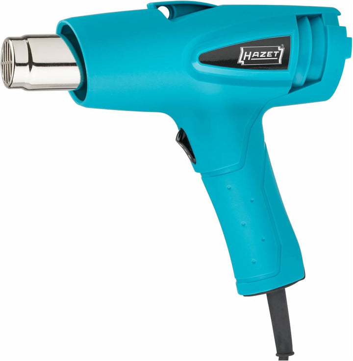 Hazet Heissluft-Handgerät (Leistung: 1600 Watt, Temperaturbereich: 350 bis 500°C, Zwei Luftmengenber
