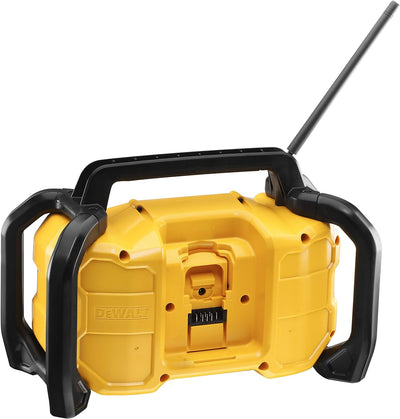 Dewalt XR Akku- und Netz-Radio DCR029 (DAB+ und FM Stereo Radio, extrem Robustes Gehäuse, mit Blueto