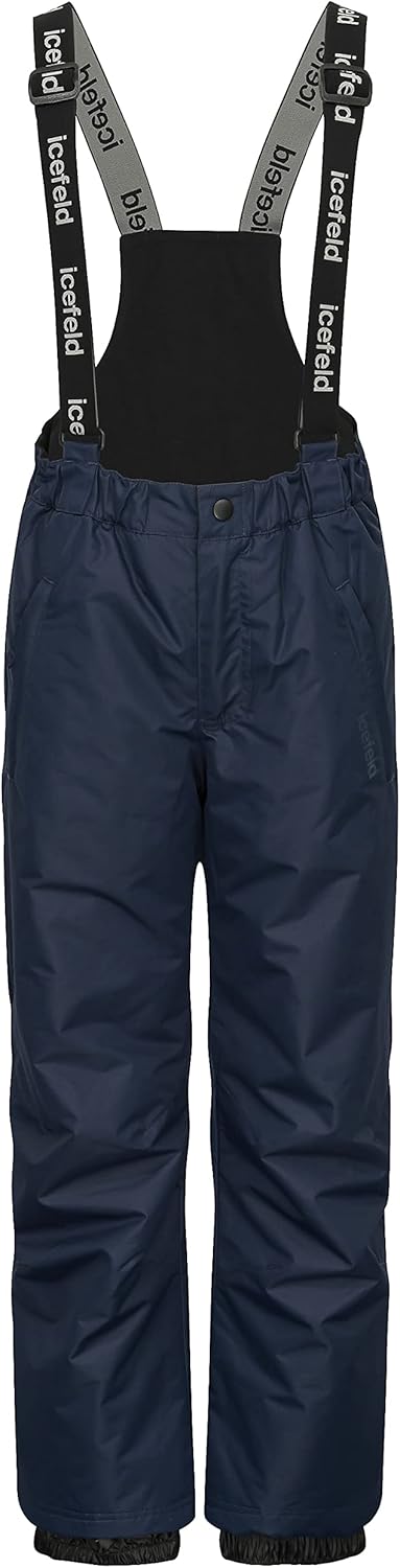 gefütterte Skihose/Winterhose/Thermohose/Schneehose (PFC frei) für Kinder (Mädchen und Jungen) 98-10