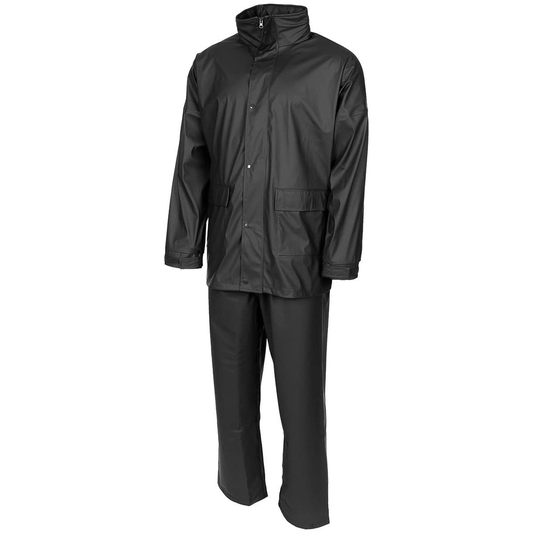 MFH Regenanzug Premium 2-teilig (Schwarz, XL)