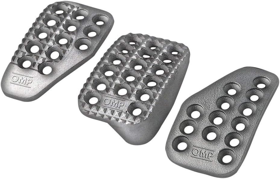 Omp OMPOA/1000 3. September Sandgestrahltem Pedal Alu aluminium, aluminium