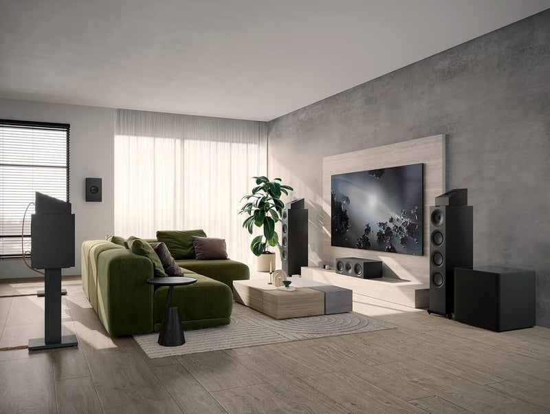 KEF Q Concerto Meta passiver HiFi-Regallautsprecher, Satin Black | Musik | TV & Heimkino | Gaming |