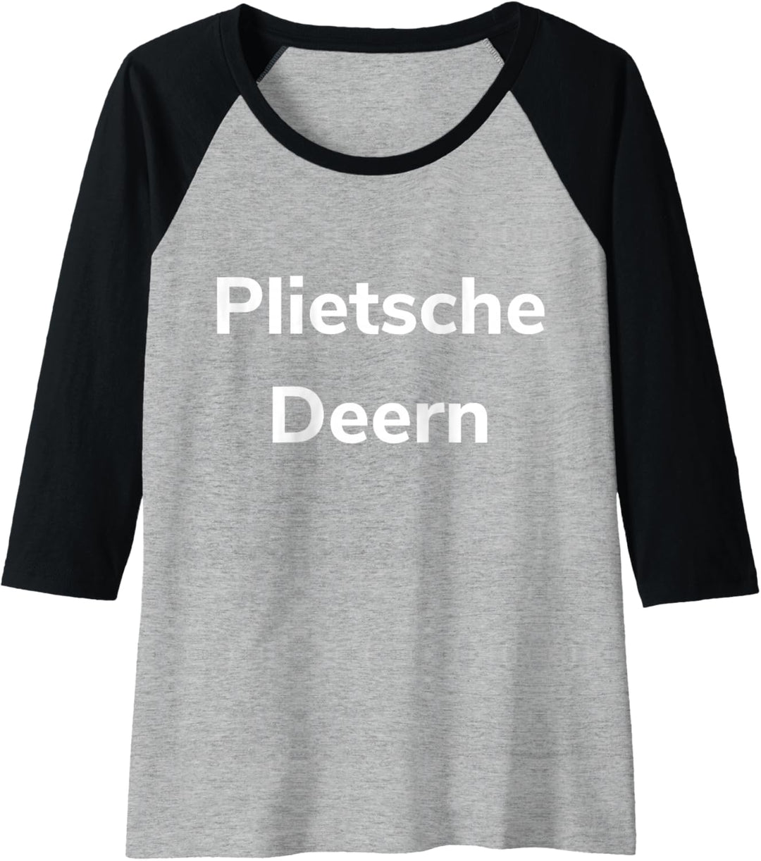Damen Plietsche Deern plattdeutsch schnacken Norddeutschland Küste Raglan