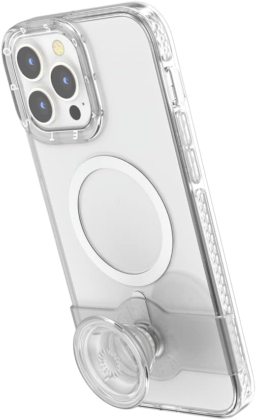 PopSockets: PopCase für MagSafe - Hülle für iPhone 13 Pro Max mit Abnehmbarem PopGrip Slide Sockel u