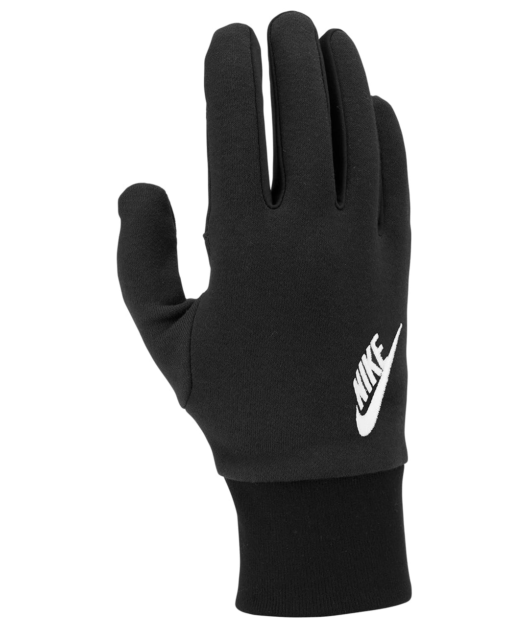 Nike Herren Tg Club Fleece Fingerhandschuhe S 091 Black/Black/White, S 091 Black/Black/White