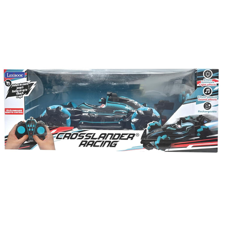 Lexibook Crosslander Racing, Ferngesteuertes Rennauto, Formel 1, bis zu 10km/h, Licht- und Soundeffe