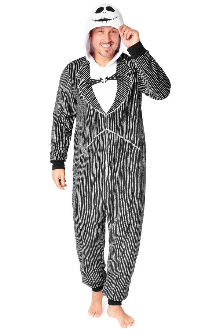 Disney Onesie Damen - Stitch Einteiler Pyjama - Eeyore, Minnie, Maleficent Schlafanzug Onesie - Grös