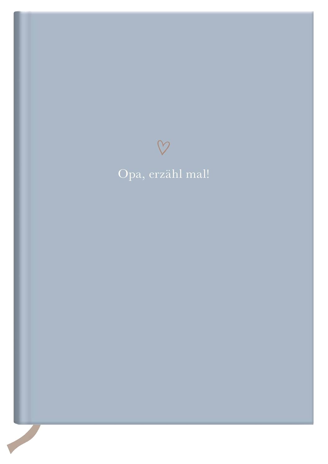 Opa, erzähl mal! | Elma van Vliet: Das Erinnerungsalbum deines Lebens | Persönliches Geschenk für Op
