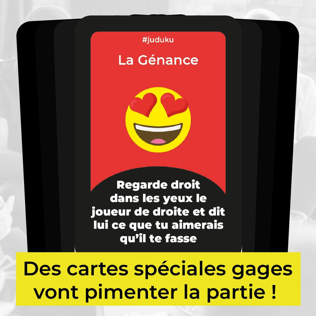 Jududuu Gesellschaftsspiel Das versteckte Gesicht Kartenspiel Hergestellt in Frankreich bereits mehr