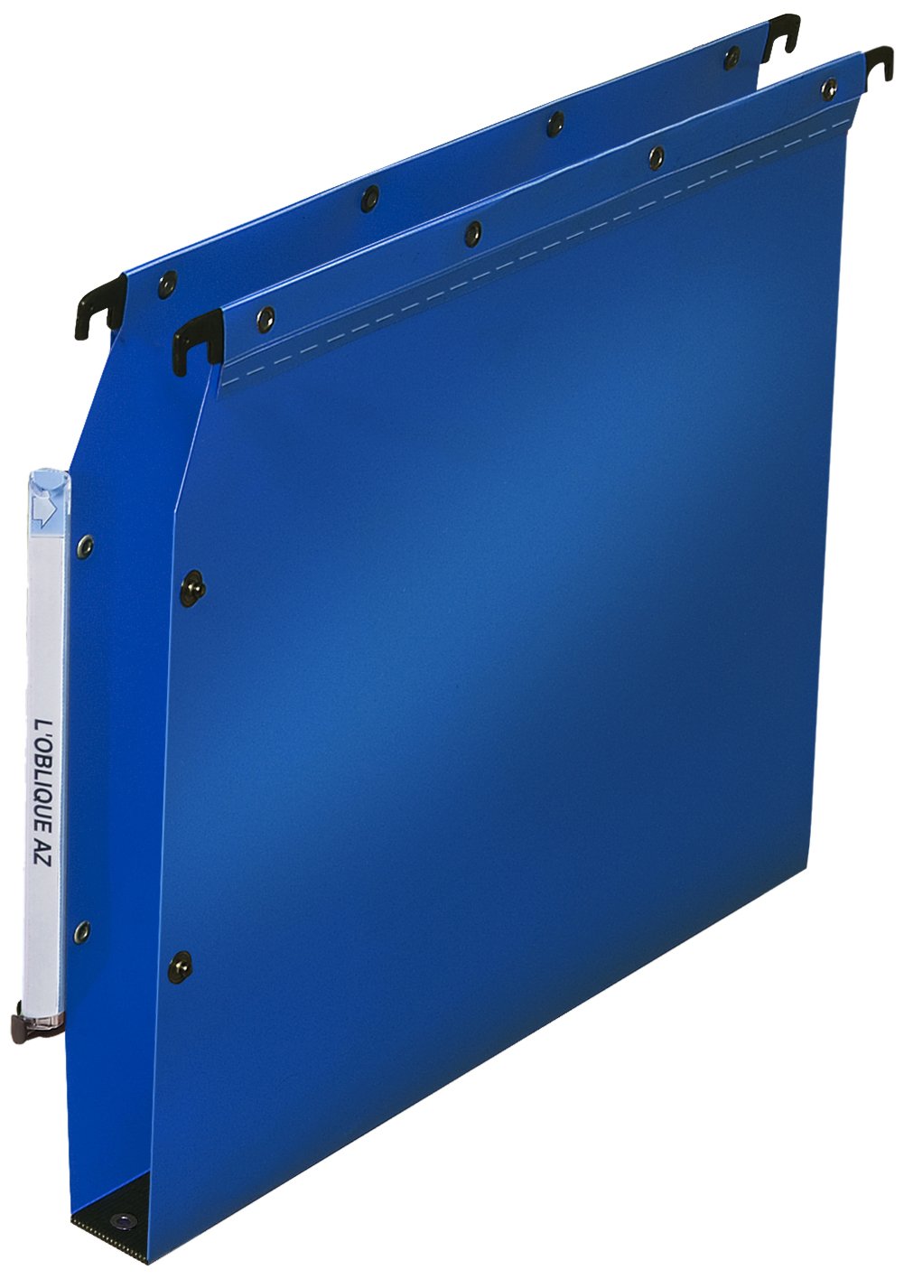 l'oblique 100330580 Hängesammler POLYPRO V Ultimate, Bodenbreite: 30mm Boden 30 mm A4 blau, Boden 30
