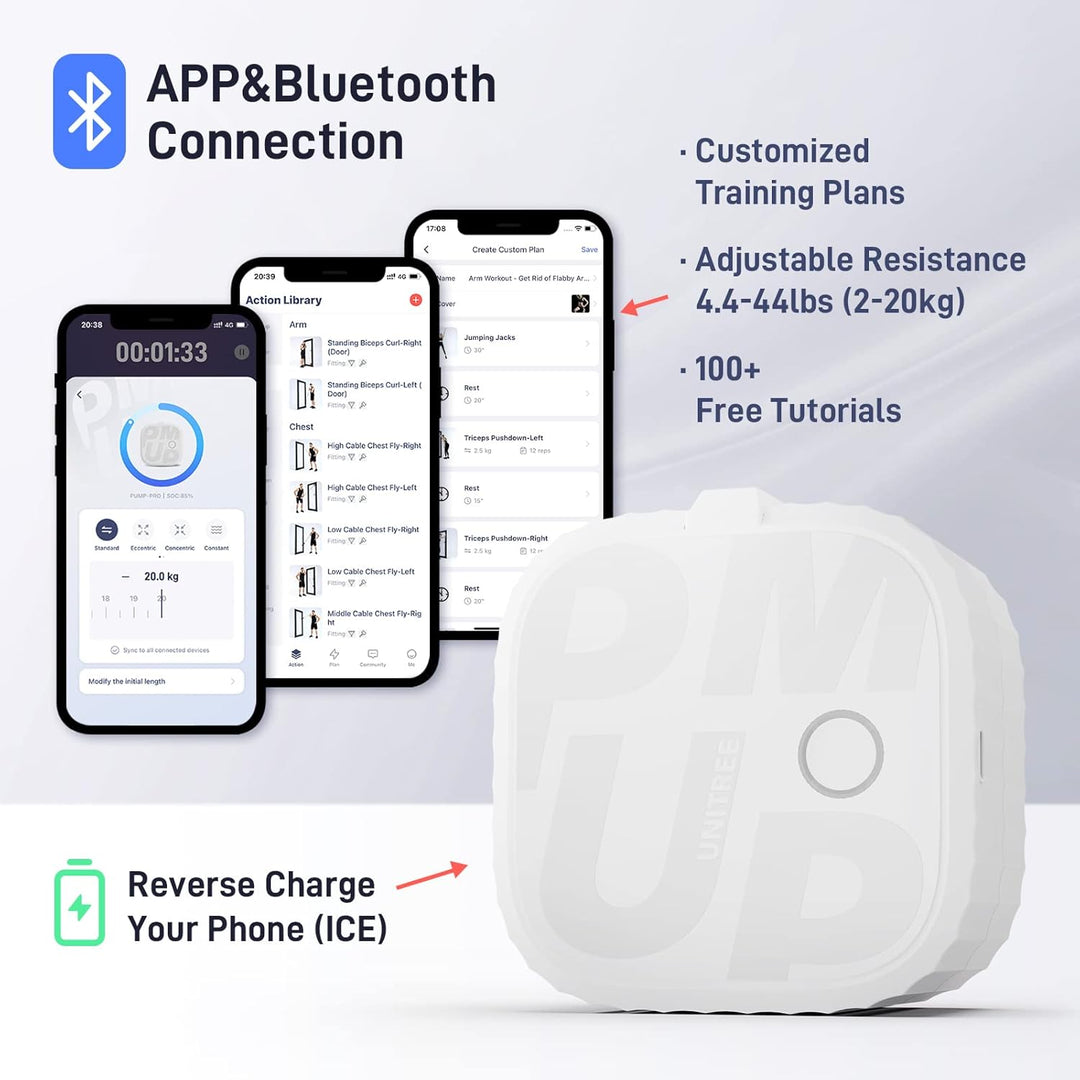 Unitree Fitness Pump Pro Trainingsausrüstung Kabelmaschine Heim-Fitnessstudio Heimtrainingseinrichtu