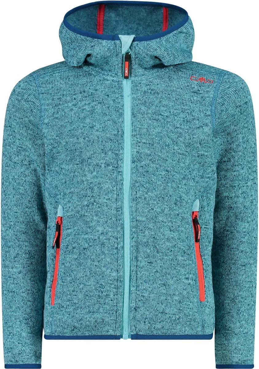 CMP ERROR:#N/A Kinder-knit-tech-jacke mit Fester Kapuze Knit-Tech Kinder Jacke mit fester Kapuze 128