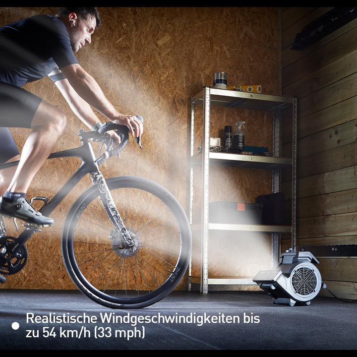Vacmaster AM1202R Cardio54 Gym Bodenventilator mit Fernbedienung Fahrradlüfter Lautlos Lüfter