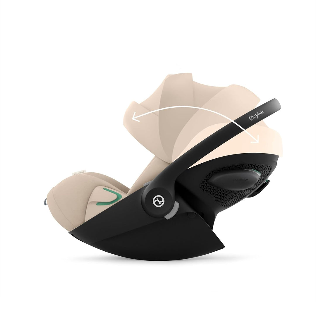 CYBEX Gold Babyschale Cloud G3, Ab Geburt bis ca. 24 Monate, Für Kinder ab 40 cm bis 87 cm, Max. 13