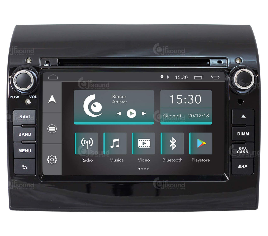 Costum fit Autoradio für Ducato 290 Android GPS Bluetooth WiFi Dab USB Full HD Touchscreen Display 7