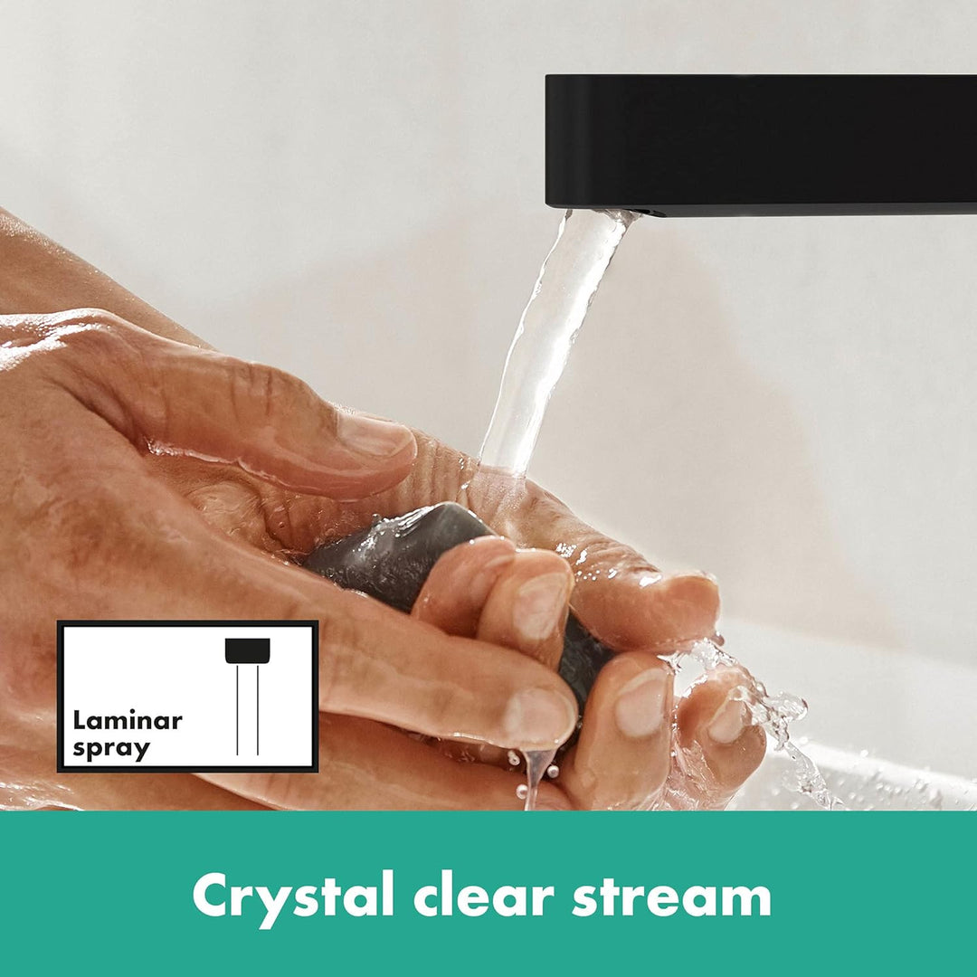 hansgrohe Standventil Finoris, Wasserhahn für Kaltwasser mit Auslauf Höhe 100 mm, Armatur wasserspar