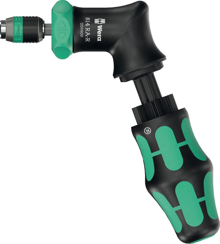 Wera 05051536001 Kraftform Kompakt Pistol RA-R 2, 13-teilig, Kraftform Kompakt Pistol RA-R 2