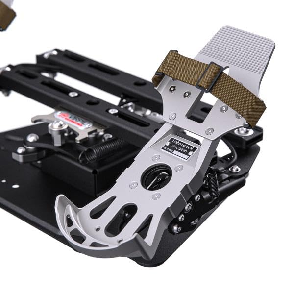 VIRPIL Controls R1-LEGEND Rudder Pedals (3-Achsen Flugsimulator Pedale, PC, Wechselbare Cams, Vollme