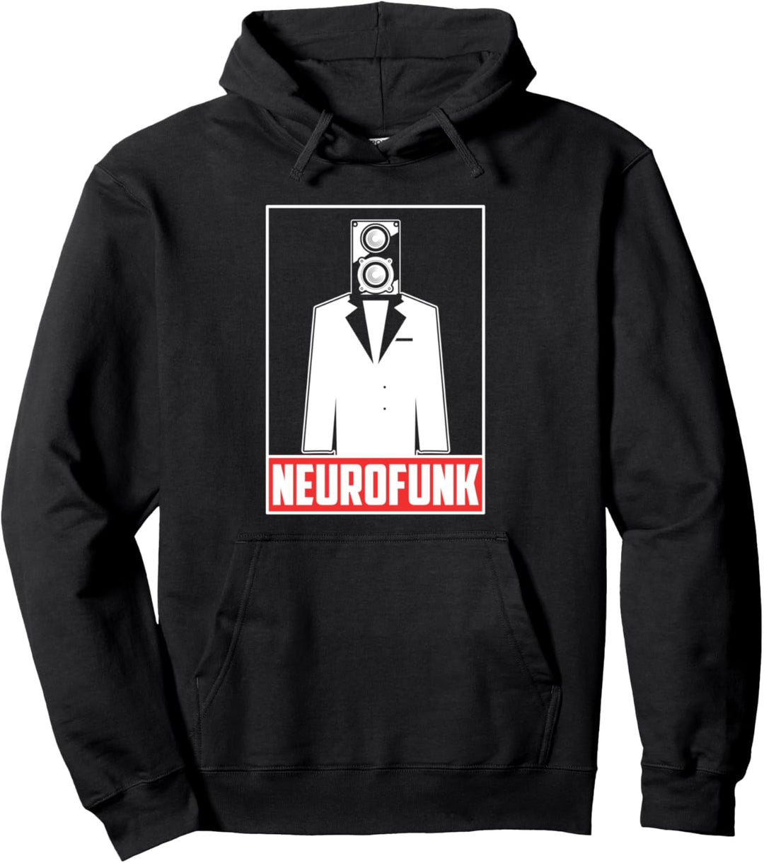 Drum and Bass Neurofunk DNB Festival Rave Pullover Hoodie
