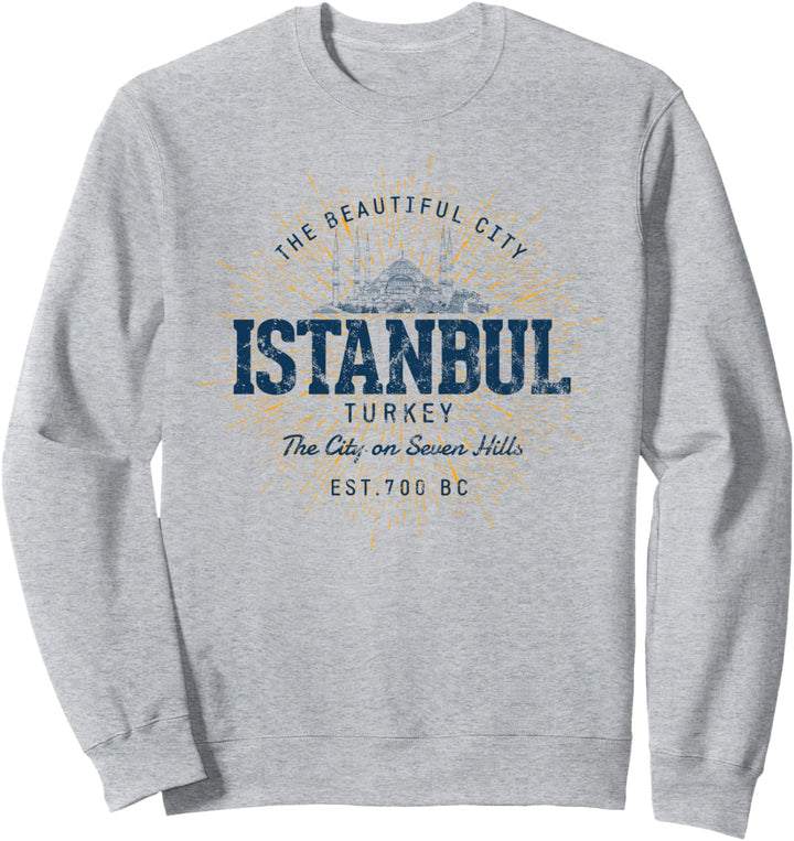 Türkei Urlaub Souvenir Vintage Istanbul Sweatshirt