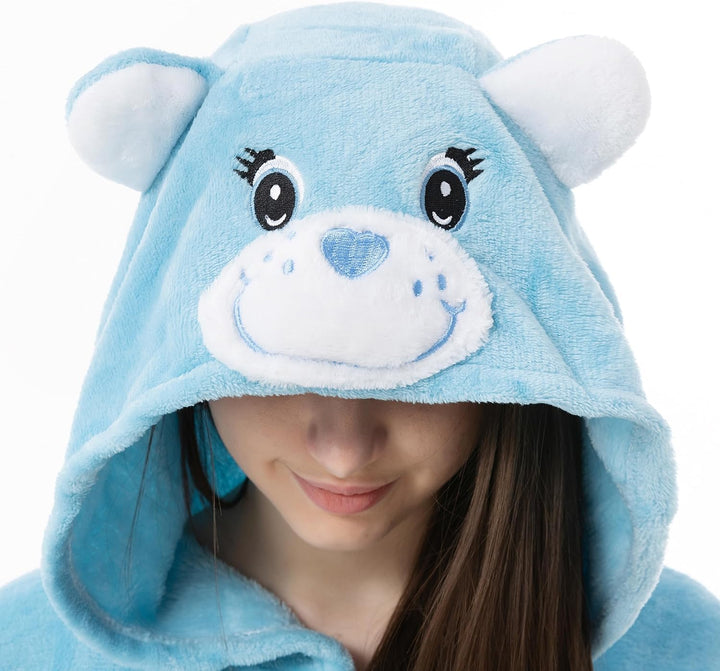 Katara 1744 - Glücksbärchi Onesie Kostüm, Schläfchen-Bärchi, Party, Karnevals-Kostüm, Verkleidung zu