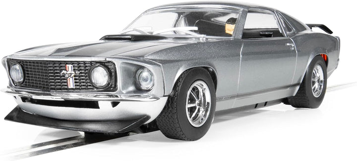 Scalextric C4497 John Wick Ford Mustang BOSS 429, Silber