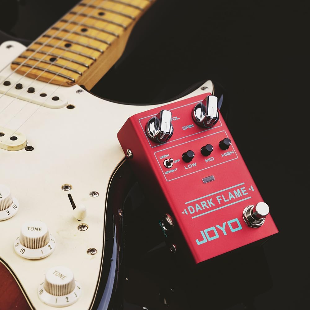 JOYO Modern Metal High Gain Distortion Gitarreneffektpedal mit verschiedenen Klangstilen für E-Gitar