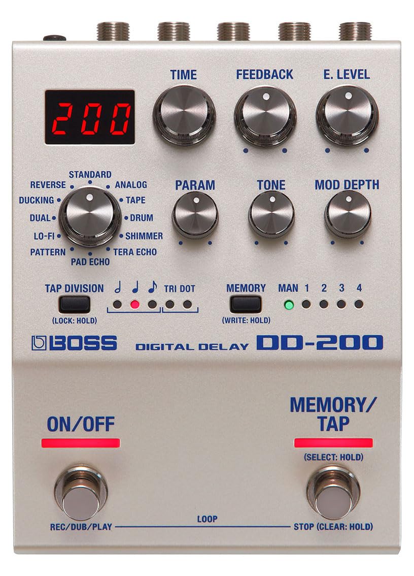 Boss DD-200 Digital Delay DD-200 Single, DD-200 Single