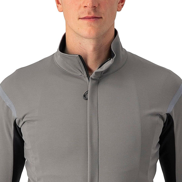 Castelli Herren Gabba Ros 2 Jacket L NICKEL GRAY/TRAVERTINE GRAY