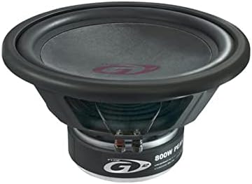 Alpine SWG-844 Hochleistungs-Subwoofer (400 W, 8 Zoll / 20 cm), Schwarz