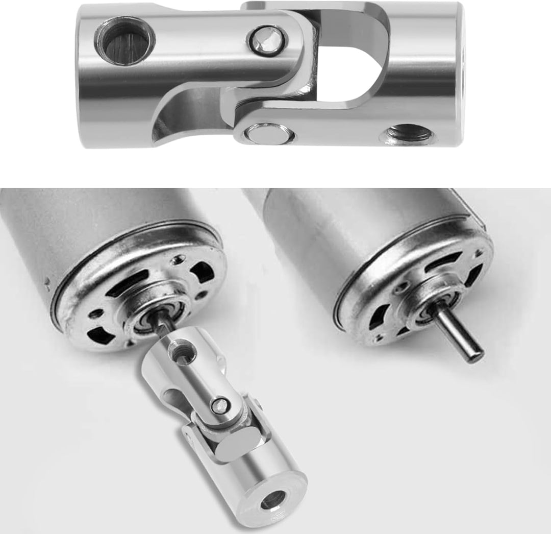 4 Stück 8mm Bis 8mm Metallwellenkupplung Universalgelenk Wellenkupplung Flexible Kupplung Steckverbi