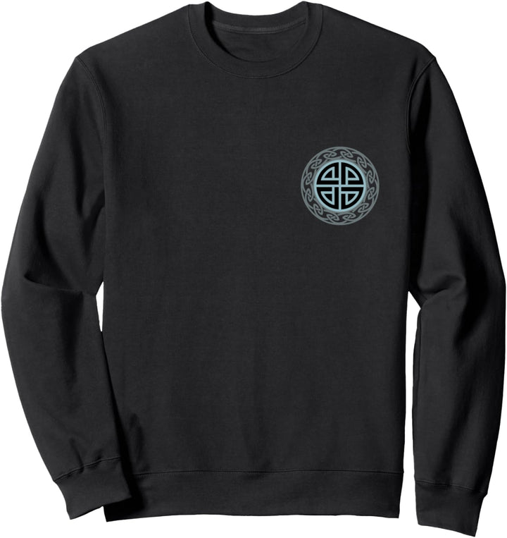 Vintage Schutzsymbol Schildknoten Keltisch Wikinger Nordisch Sweatshirt