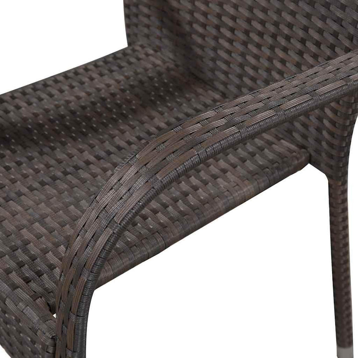 vidaXL 6X Gartenstuhl Stapelbar Gartensessel Stapelstuhl Essstuhl Stapelsessel Stuhl Sessel Stühle G