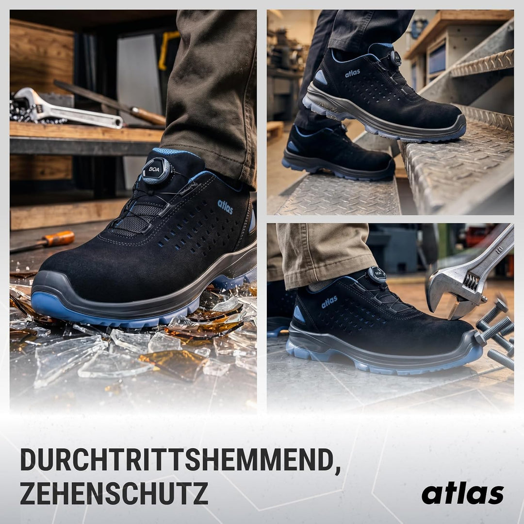 ATLAS 01 622001P37 DIY 40 EU Schwarz Blau, 40 EU Schwarz Blau