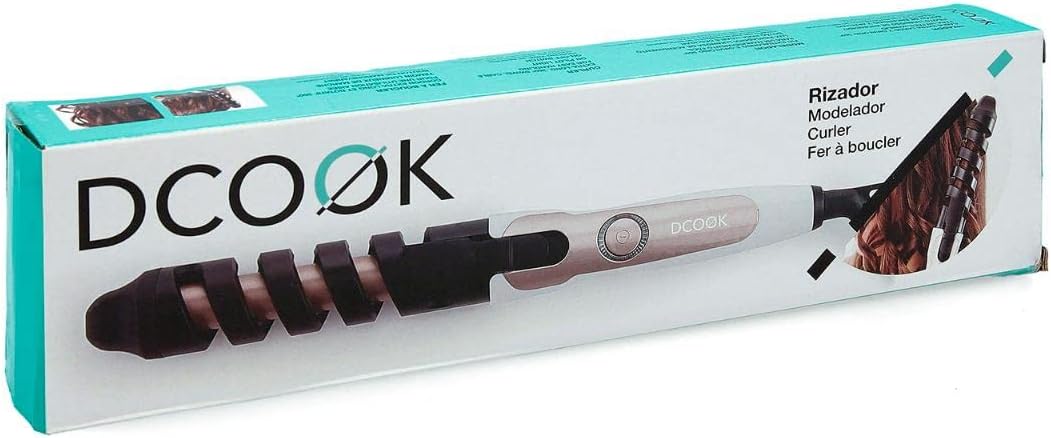 DCook Gallery Lockenstab aus Keramik, Schwarz, 1 Unidad (Paquete de 1)