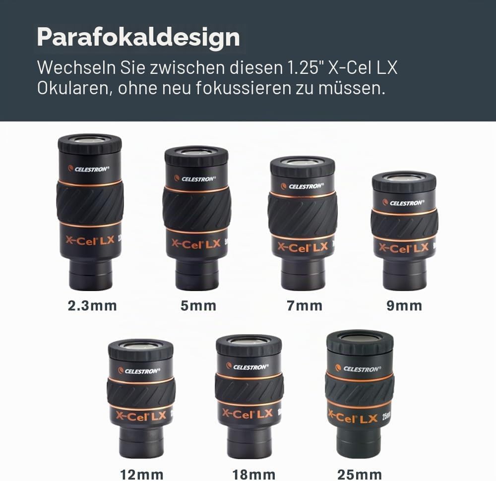 Celestron X-Cel LX Serie – 1,25&