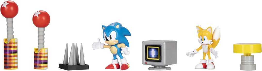 Sonic The Hedgehog 2.5 Inch Figuren, Mehrfarbig, 10 x 2.75 x 7 inches