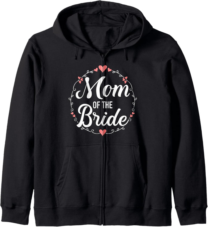 Mama der Braut für Hochzeit und Junggesellinnenabschied Kapuzenjacke