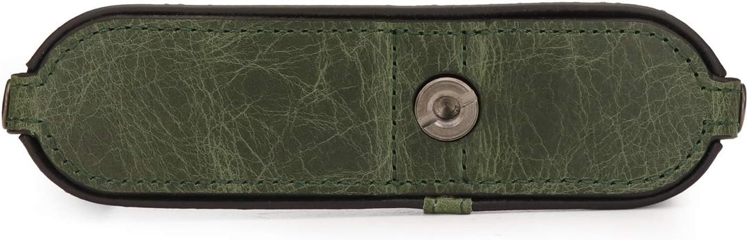 MegaGear MG1721 Ever Ready Kameratasche aus echtem Leder, kompatibel mit Leica Q2, Grün, Grün