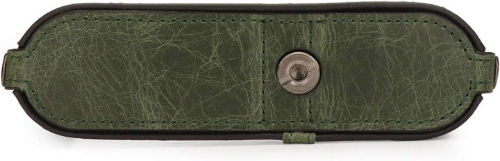 MegaGear MG1721 Ever Ready Kameratasche aus echtem Leder, kompatibel mit Leica Q2, Grün, Grün